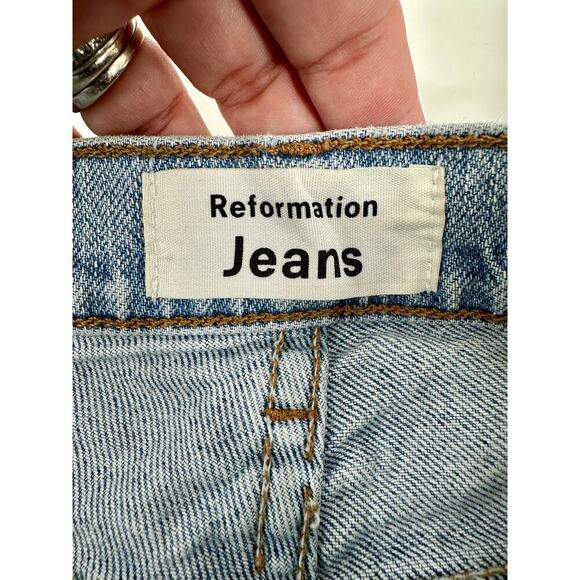 Reformation Serena High Skinny Jean Size 26 in Mortege - Picture 9 of 11